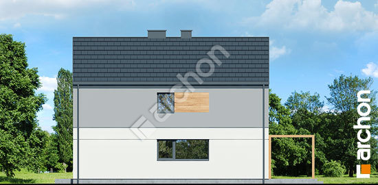 Боковой фасад Дом в ривиях 11