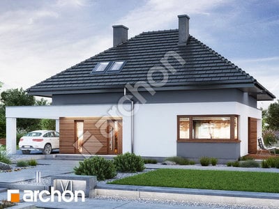 Проєкт будинку ARCHON+ Будинок в малинівці 12 