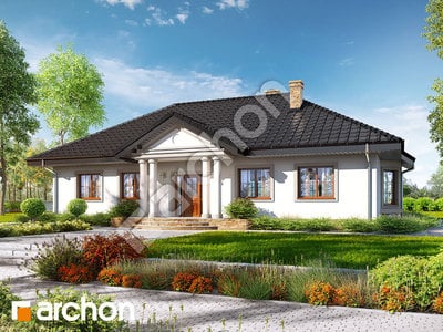 Проєкт будинку ARCHON+ Будинок в гаурах 5 