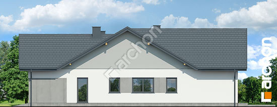 Боковой фасад Дом в ренклодах 18 (Г2)