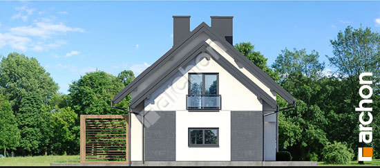 Бочний фасад Будинок в малинівці 20 (Г)