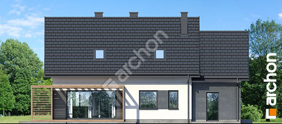 Дворовий фасад Будинок в малинівці 20 (Г)