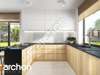 Проект будинку ARCHON+ Будинок в ірисах 7 візуалізація кухні 1 від 2