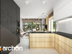 Проект будинку ARCHON+ Будинок в ірисах 7 візуалізація кухні 1 від 3