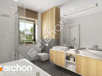 Проект будинку ARCHON+ Будинок в ірисах 7 візуалізація ванни (візуалізація 3 від 3)