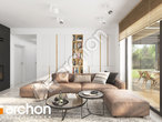 Проект дома ARCHON+ Дом в ирисе 7 дневная зона (визуализация 1 вид 1)