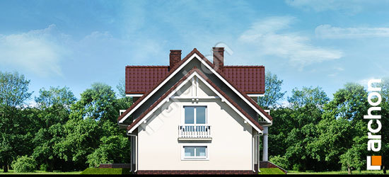 Боковой фасад Дом в каллах 2 (Г2) вер.2