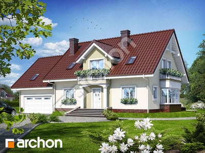 Проект дома ARCHON+ Дом в каллах 2 (Г2) вер.2 