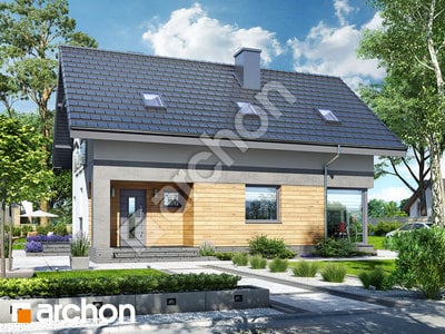 Проект дома ARCHON+ Дом в цитринках (В) 