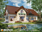 Проект будинку ARCHON+ Будинок при фонтані вер. 2 стилізація 4