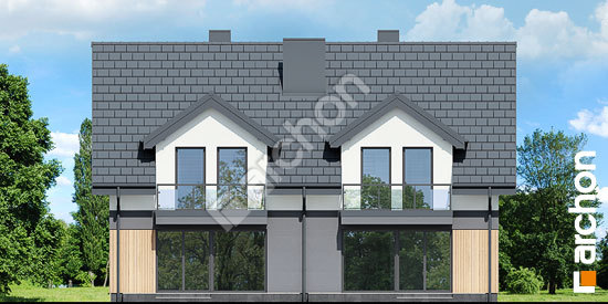 Дворовий фасад Будинок під гінко (ГР2А)