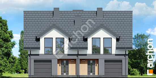 Передній фасад Будинок під гінко (ГР2А)