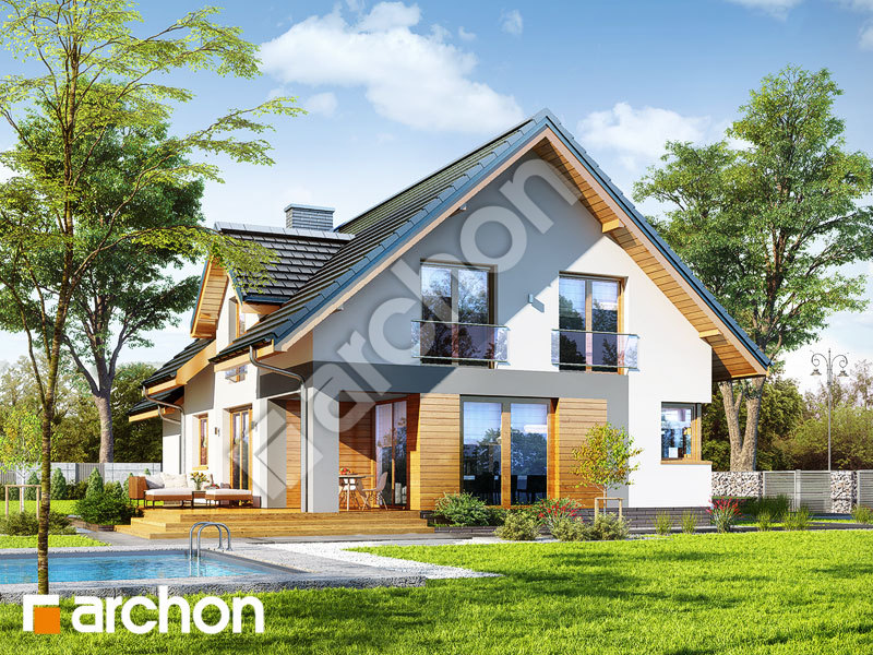 Проект дома ARCHON+ Дом в серебрянках додаткова візуалізація