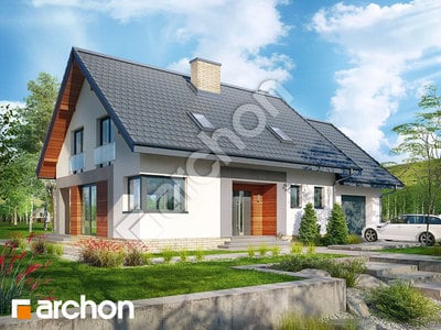 Проєкт будинку ARCHON+ Будинок в сріблянках 