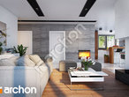 Проект дома ARCHON+ Дом в серебрянках дневная зона (визуализация 1 вид 4)