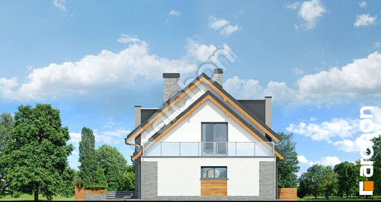 Бочний фасад Будинок в молініях (Г2)