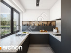 Проект дома ARCHON+ Дом в аметистах (Г2) визуализация кухни 1 вид 3