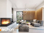 Проект будинку ARCHON+ Будинок в аметистах (Г2) денна зона (візуалізація 1 від 3)