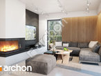 Проект дома ARCHON+ Дом в аметистах (Г2) дневная зона (визуализация 1 вид 2)