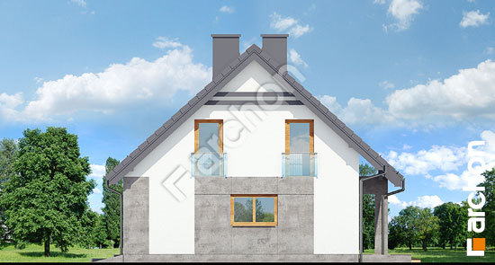 Бочний фасад Будинок в лосанах 