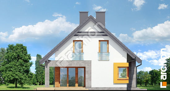 Боковой фасад Дом в лосанах