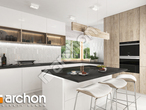 Проект будинку ARCHON+ Будинок в лосанах  візуалізація кухні 1 від 1