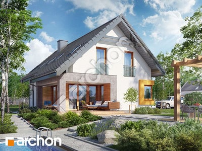 Проект дома ARCHON+ Дом в лосанах 