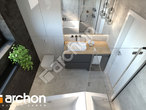 Проект дома ARCHON+ Дом в нарциссах (А) визуализация ванной (визуализация 3 вид 4)