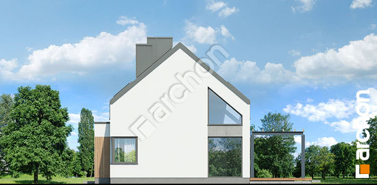 Бочний фасад Будинок в естрагоні