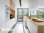Проект дома ARCHON+ Дом в естрагоне визуализация кухни 1 вид 1