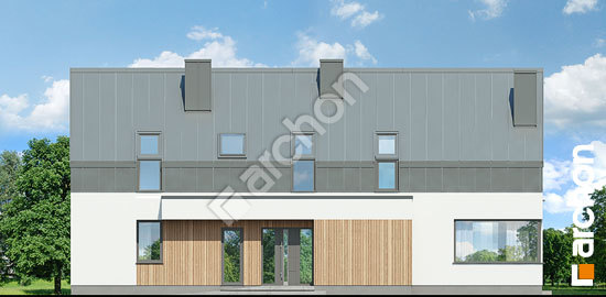 Передний фасад Дом в естрагоне