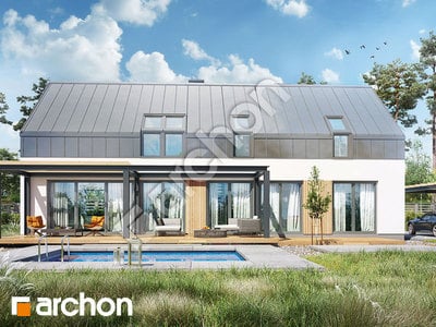 Проєкт будинку ARCHON+ Будинок в естрагоні 