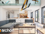 Проект будинку ARCHON+ Будинок в естрагоні денна зона (візуалізація 1 від 2)