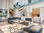 Проект дома ARCHON+ Дом в естрагоне дневная зона (визуализация 1 вид 1)