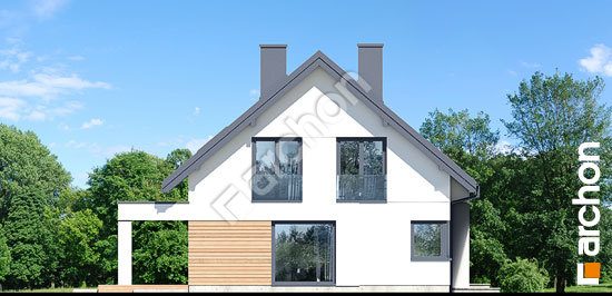 Бочний фасад Будинок в комміфорах