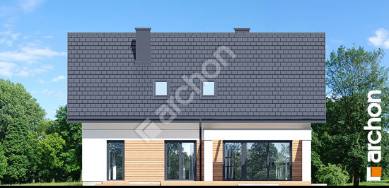 Дворовой фасад Дом в коммифорах