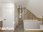 Проект будинку ARCHON+ Будинок в комміфорах візуалізація ванни (візуалізація 3 від 2)