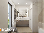 Проект дома ARCHON+ Дом в коммифорах визуализация ванной (визуализация 3 вид 1)