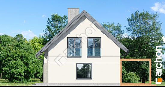 Боковой фасад Дом в хлорофитуме 8