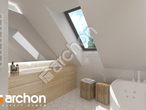Проект будинку ARCHON+ Будинок в хлорофітумі 8 візуалізація ванни (візуалізація 3 від 2)