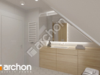 Проект будинку ARCHON+ Будинок в хлорофітумі 8 візуалізація ванни (візуалізація 3 від 3)