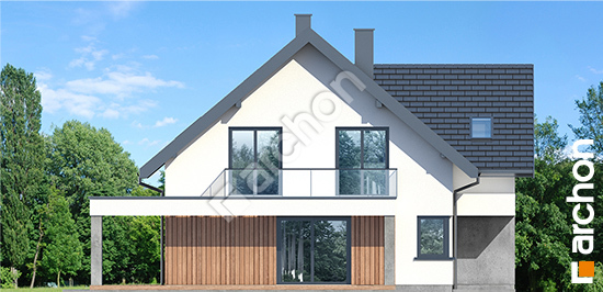 Бочний фасад Будинок в нефрісах 2 (Г2Е) ВДЕ