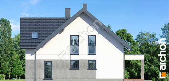 Боковой фасад Дом в нефрисах 2 (Г2Е) ВИЭ