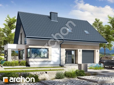 Проект дома ARCHON+ Дом в изопируме 8 