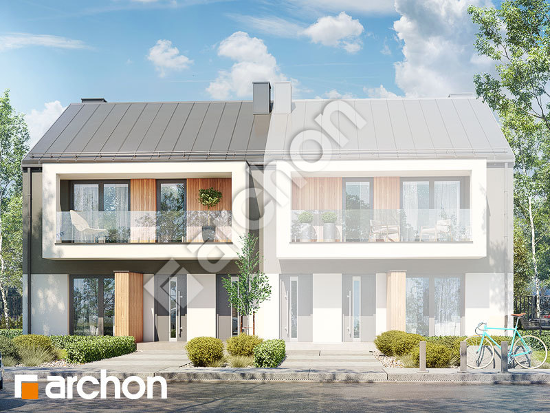 Проект будинку ARCHON+ Будинок при тракті (Р2Б) Вид 1