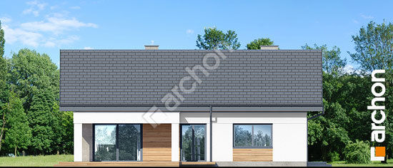 Дворовий фасад Будинок в цикорії