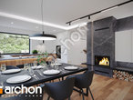 Проект будинку ARCHON+ Будинок в цикорії денна зона (візуалізація 1 від 7)