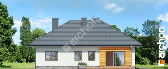 Бочний фасад Будинок в бузку 4 (Г2)