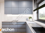Проект будинку ARCHON+ Будинок в смородині 2 візуалізація кухні 1 від 1