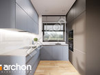 Проект будинку ARCHON+ Будинок в смородині 2 візуалізація кухні 1 від 2